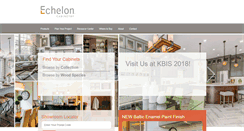 Desktop Screenshot of echeloncabinetry.com